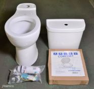 Arley 23701RH white toilet pan set