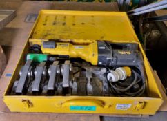 REMS 572100 plumbing electric power press set & case