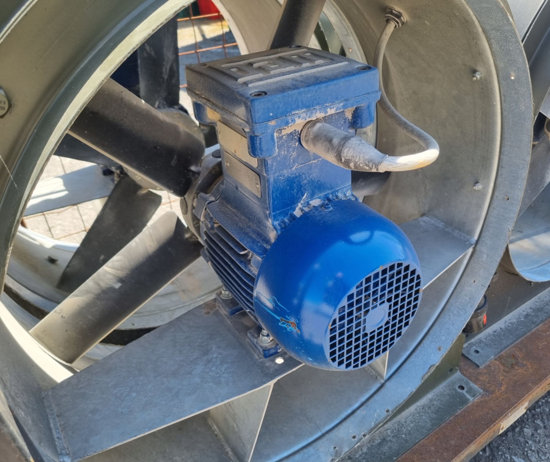4x RUBB / ED / 332 industrial fan units - 415V / 3ph / 50hz with ATX PCX connectors with WEG motors - Image 3 of 5