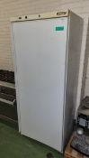 Apollo AUF600 upright single door fridge 80 x 70 x 190