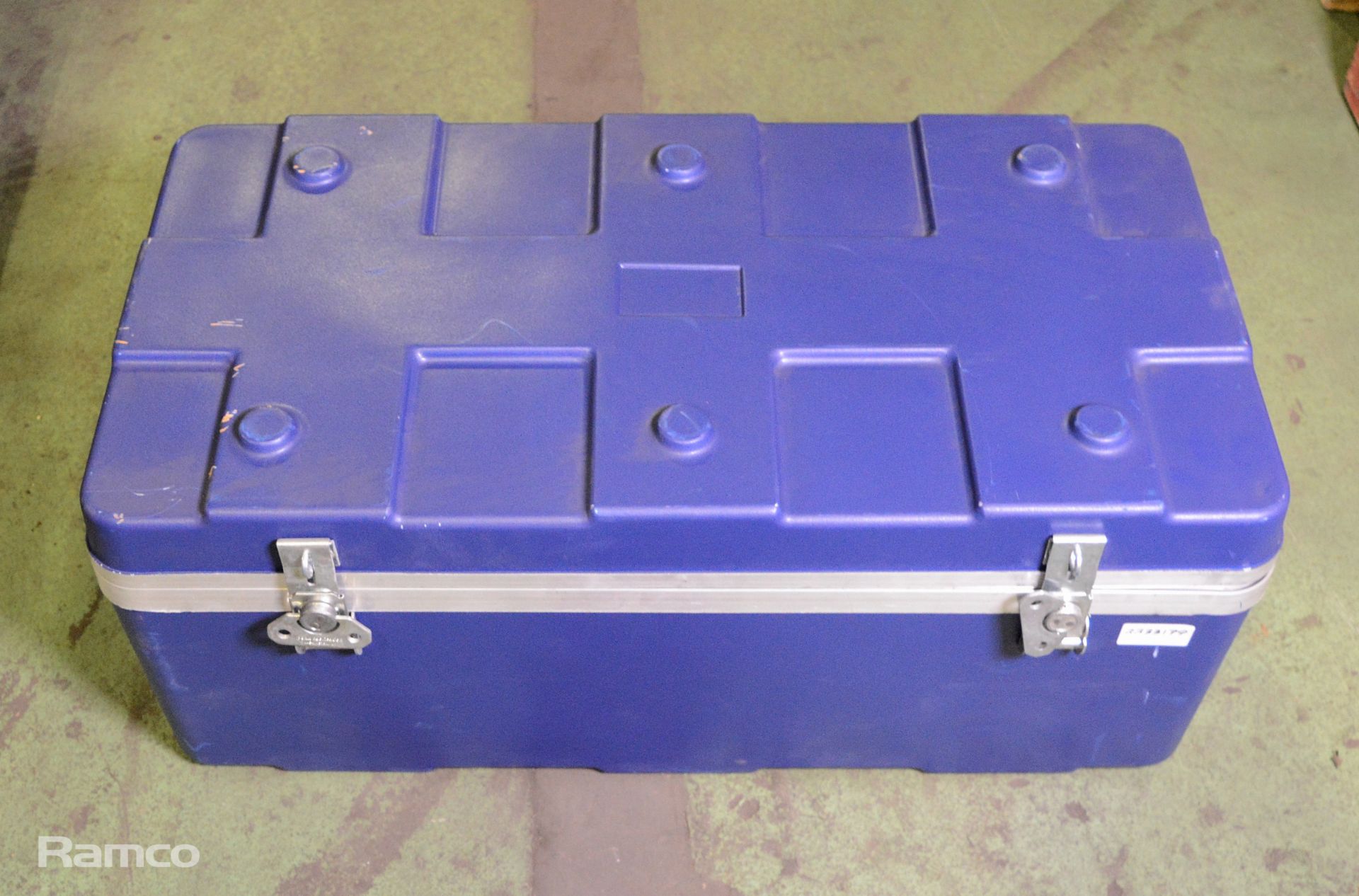 Plastic empty toolbox with trays L 82 x W 45 x H 33cm - Image 4 of 4