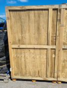 Wooden Shipping Container - L1490 x D960 x H2325mm