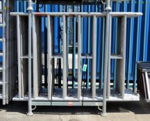 16x 2m Layher access tower frames