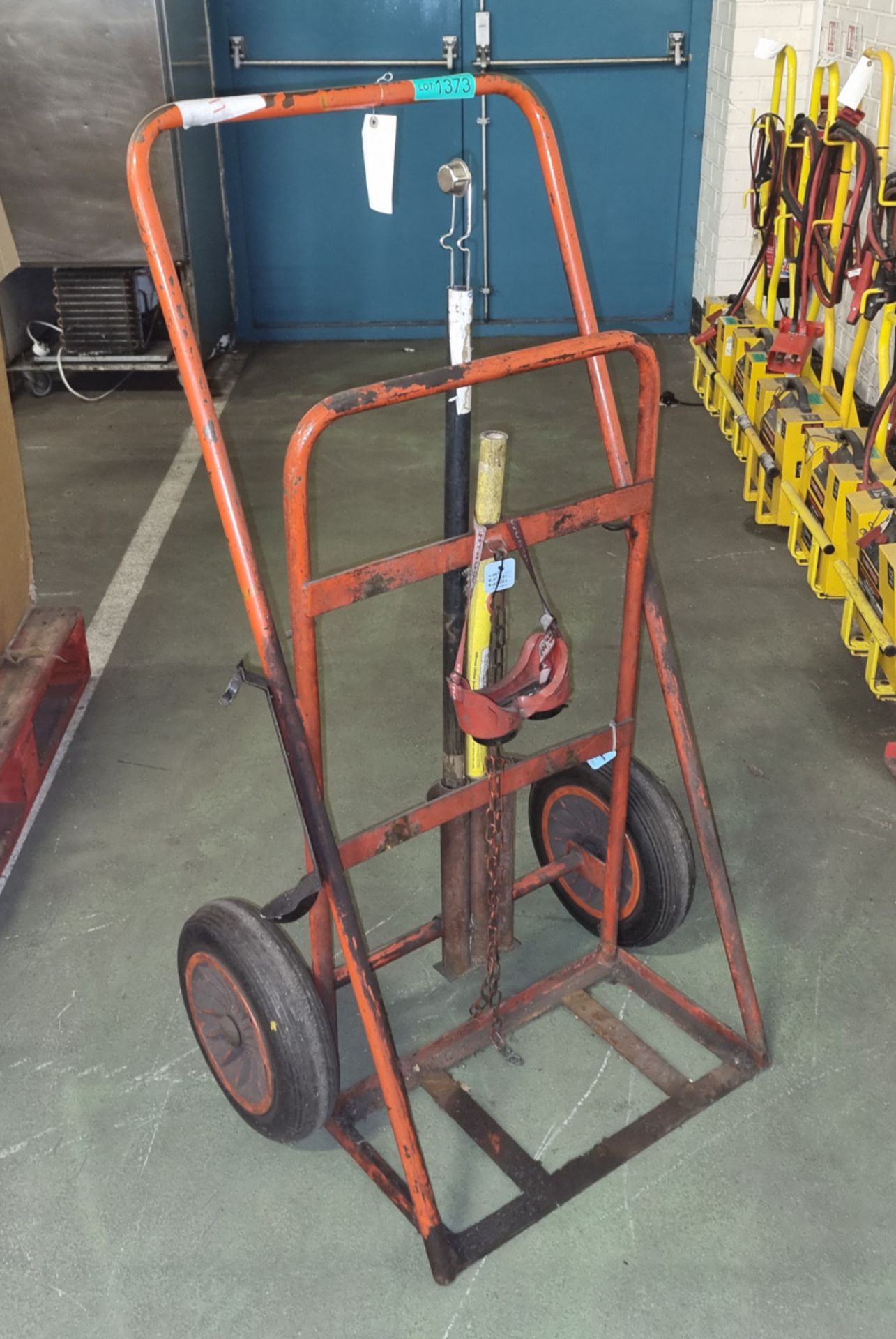 Welders cylinder trolley