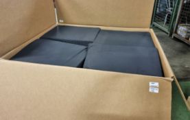 38x Dark blue seat cushions