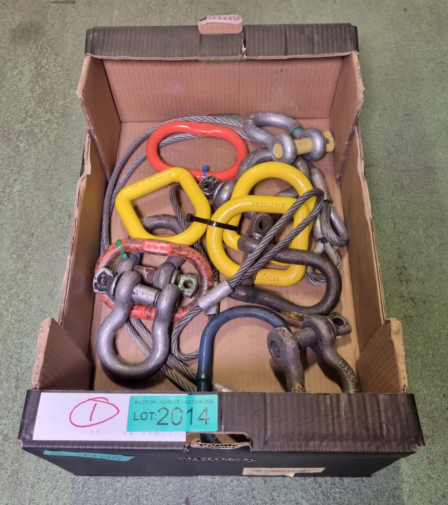 Lifting equipment - D-shackles, Strops - Image 2 of 3