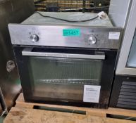 Lamona LAM3303 single door, built in, electric fan oven - glass fronted - 60x60x60