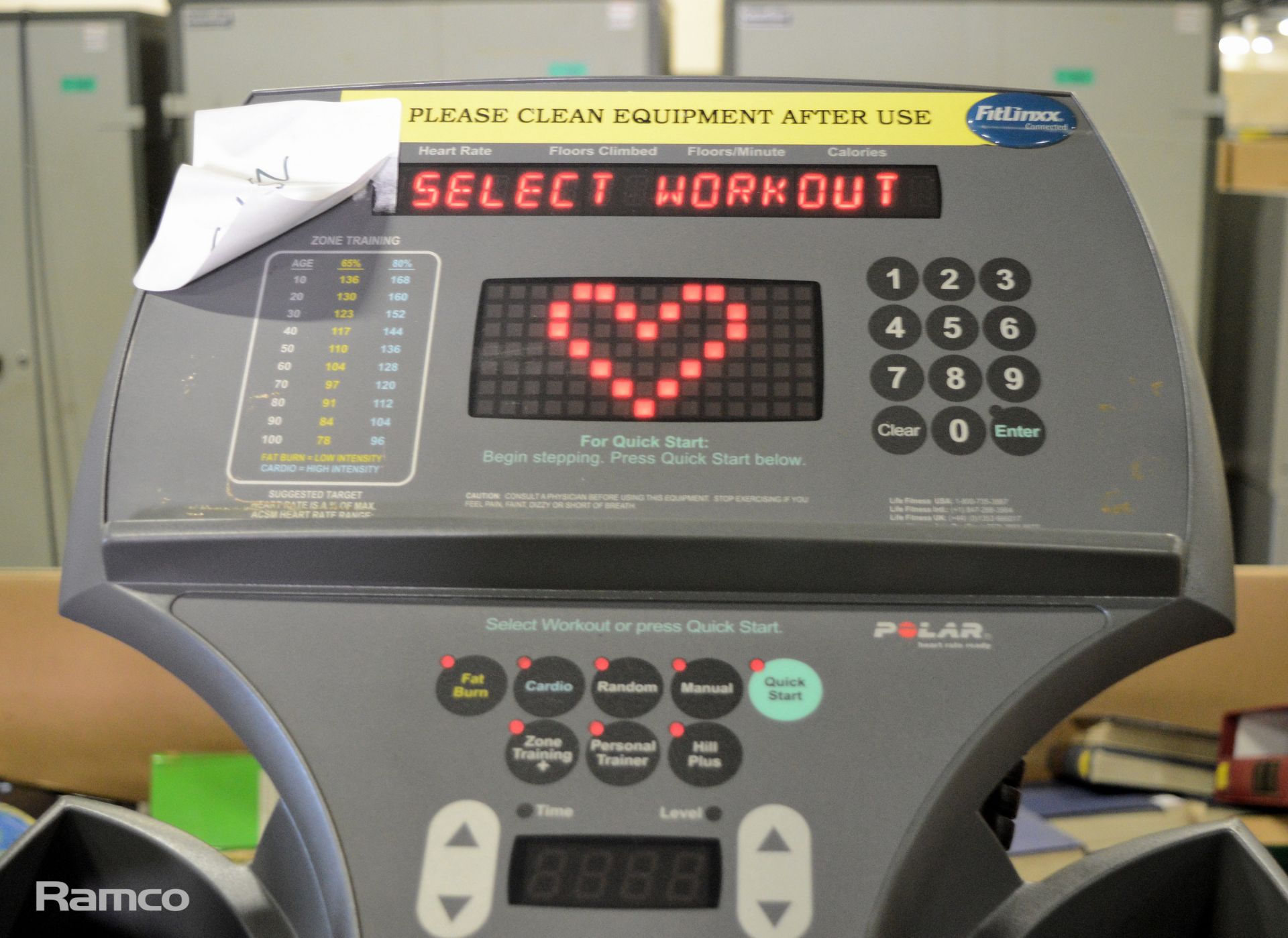 Life Fitness 95SI stepper - Image 4 of 8