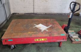 Somers Mobile Lifting Table - 2000kgs