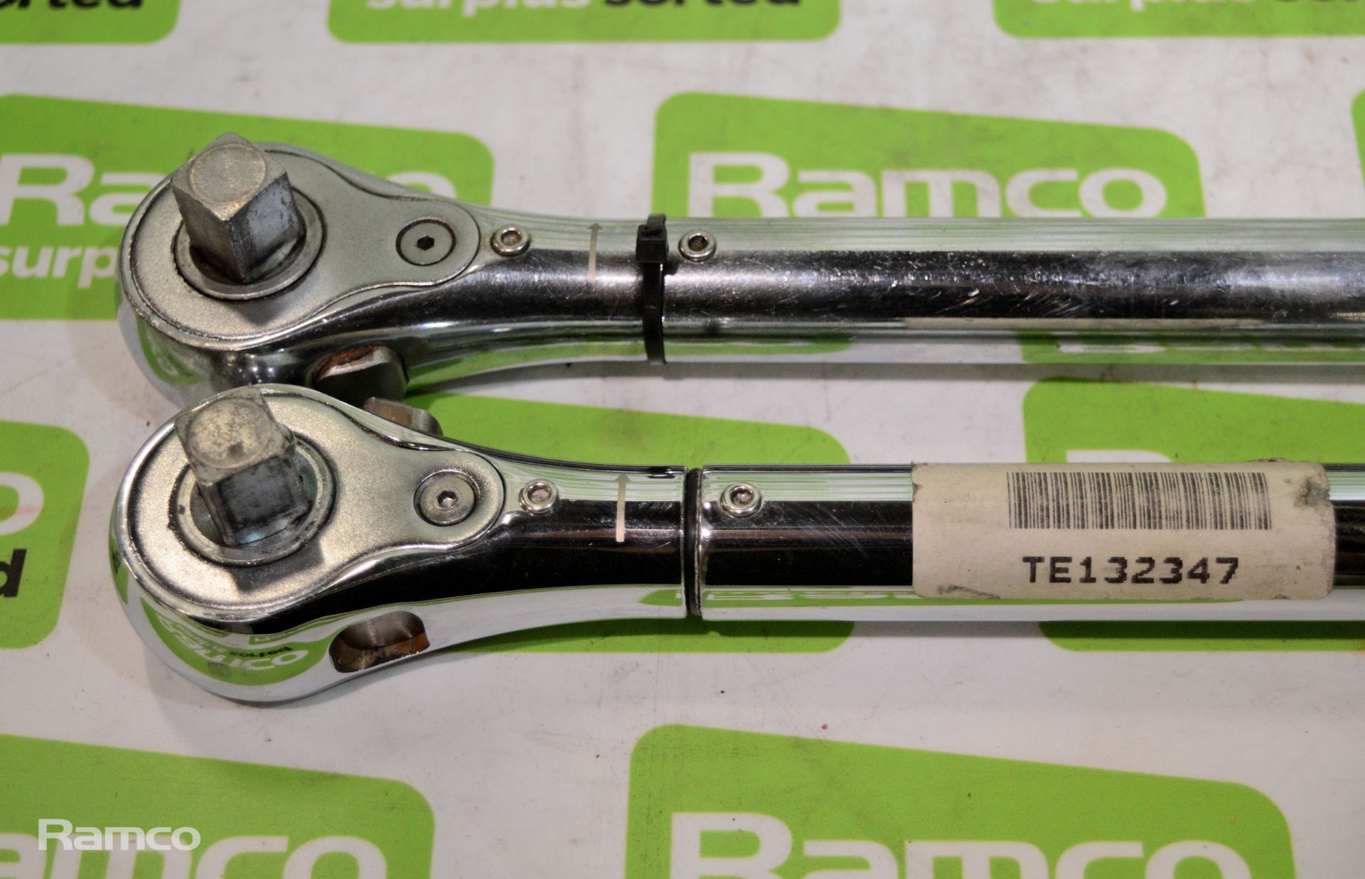 2x Norbar TT250 torque wrenches 50-250 N.m 1/2 inch sq drive - Image 2 of 3