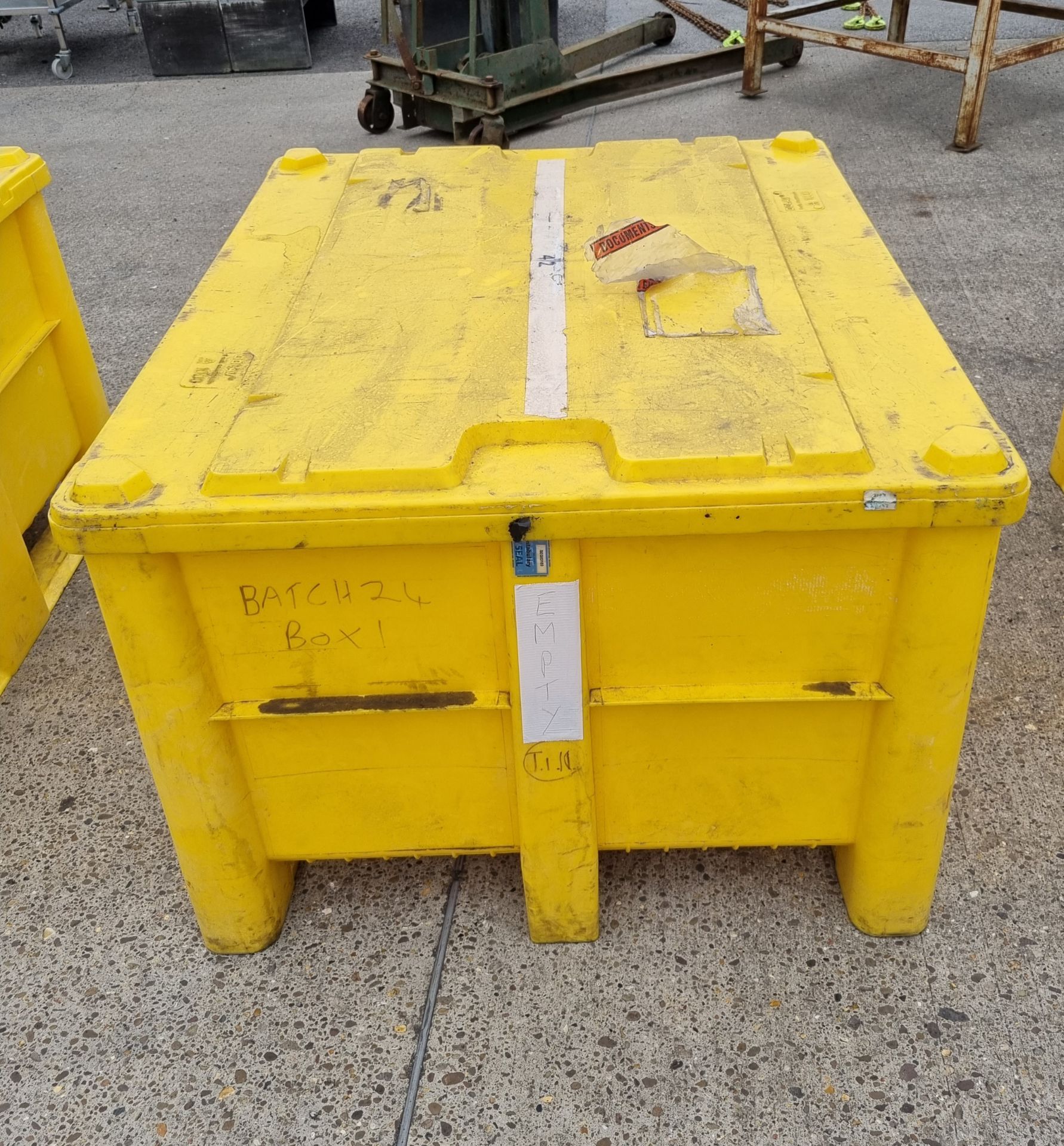 2x Dolav storage crates - 1000Ltr - L122 x W100 x H74 cm - Image 3 of 5