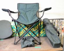 2x Folding Camping Chairs