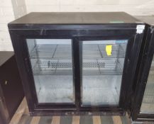 Polar CF759 Double Sliding Door Back Bar Cooler 90 x 55 x 90