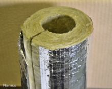 Rockwool assorted pre-formed pipe insulation units