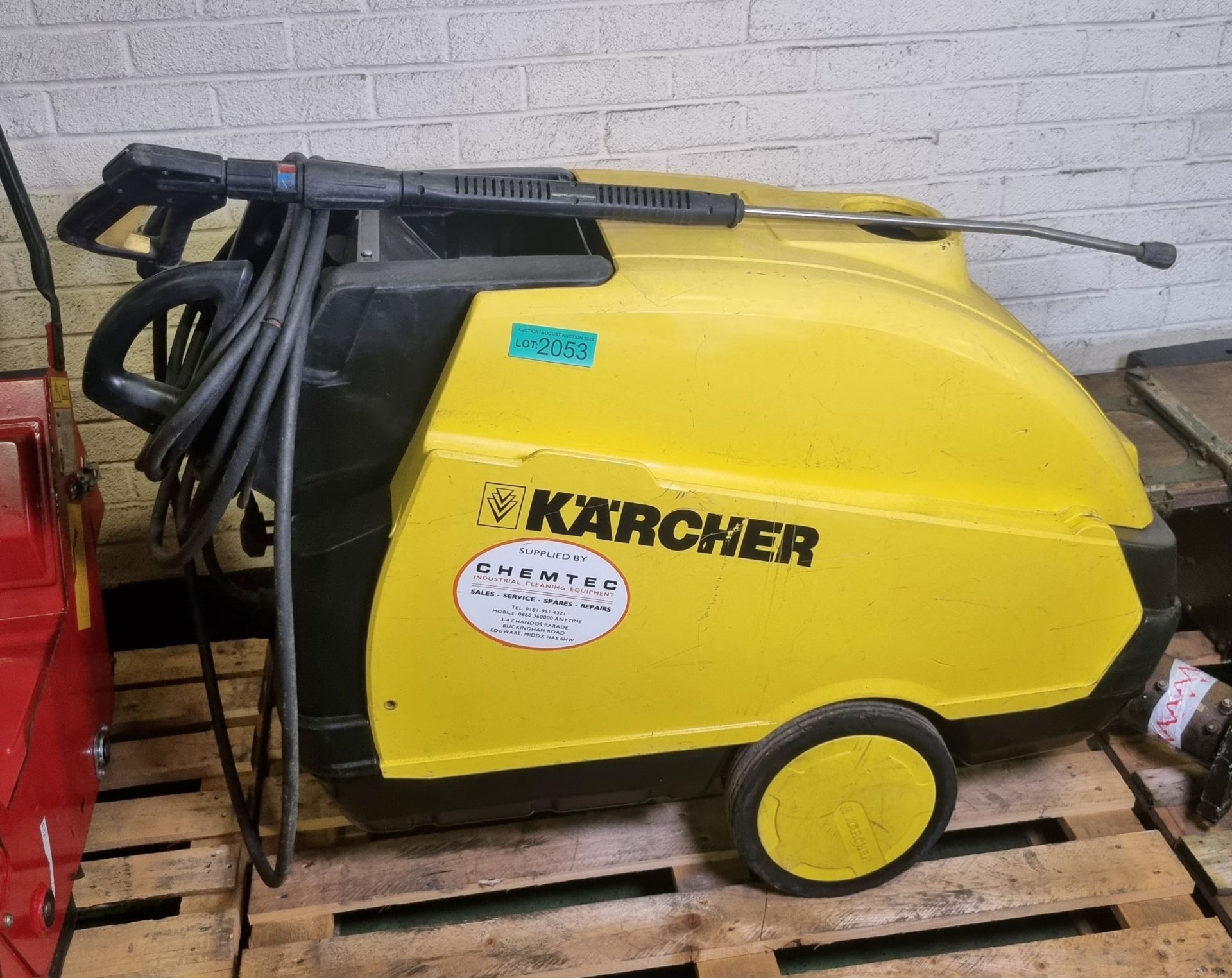 Karcher HDS74S 240V diesel hot water pressure washer - Image 2 of 5