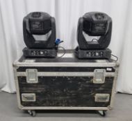 2 x Robe Robin 600E Spot with flight case