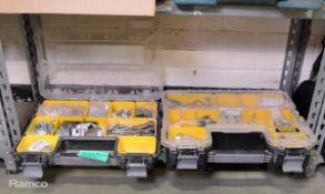 2x Stanley Fatmax cases with fixings