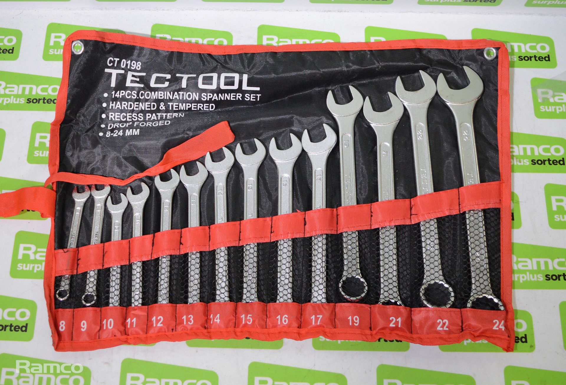 6x Tectool 14 piece combination spanner sets - Image 2 of 3