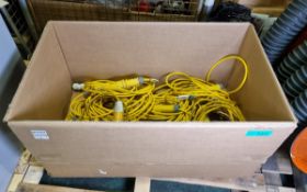 18x 110v extension lead - various lengths