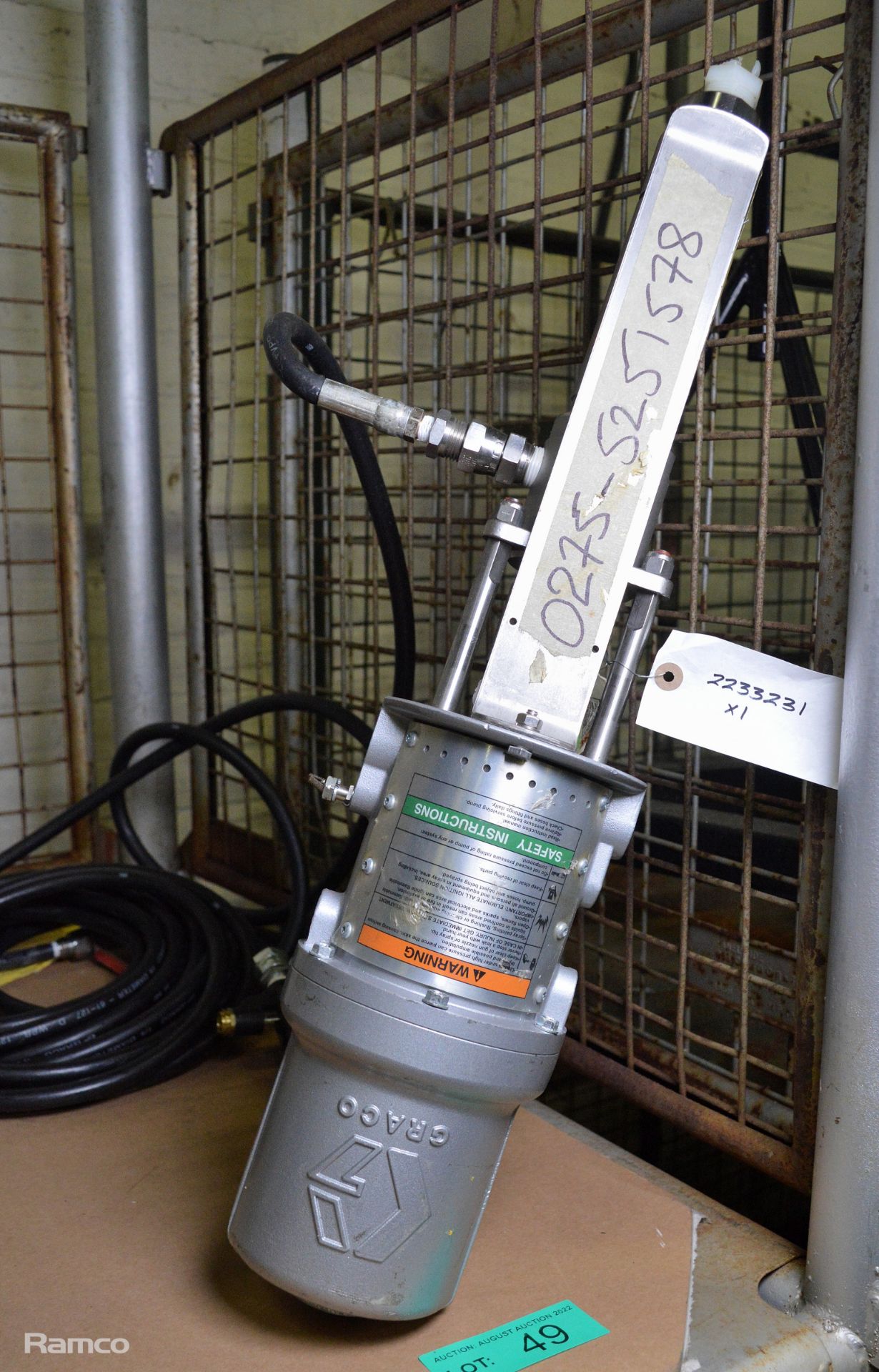 Graco Monark hydra clean pump unit - 224345 AS248003 - 9.5 L/min - 2.5GPM - Image 2 of 4