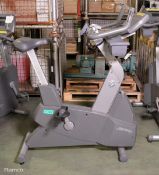 Life Fitness 95CI upright exercise bike with console display