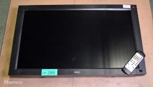NEC V321 multisync 32 inch LCD monitor 100/240V 50/60Hz