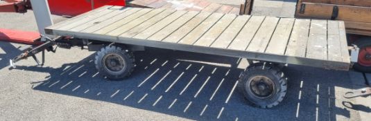 Yard Trailer - bed dimensions L2900 x D1070mm (not including hitch)