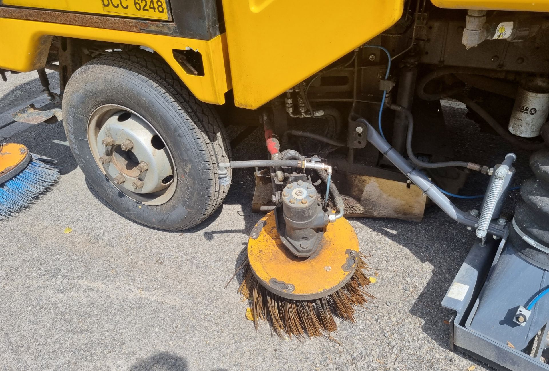 Hydrostatic Scarab Minor Road Sweeper - LH Drive - spare brushes - specialist loading - see desc. - Image 7 of 24