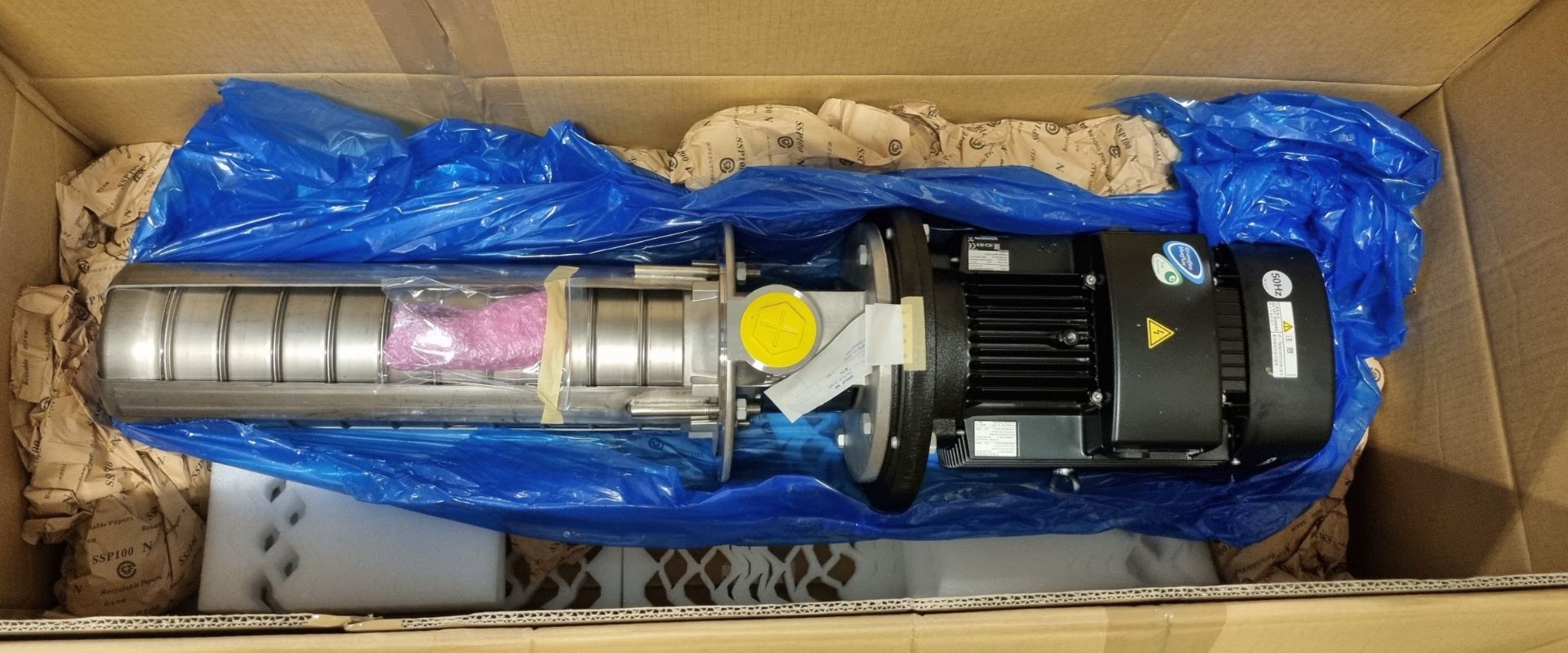 Grundfos MG132SC2 MTR 15 10/6 centrifugal pump 98711628 - Image 6 of 6