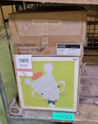 Mamas & Papas Framed pictures - Pixie & Pinch Girls - 10 per box - 2 boxes