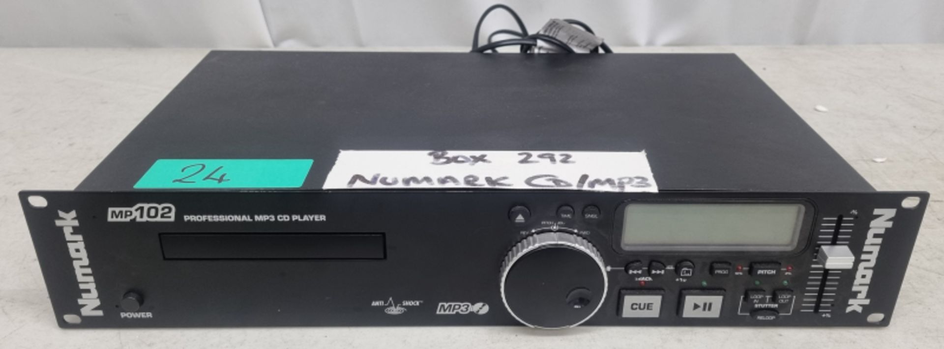 Numark MP102 - Professional MP3/CD Player