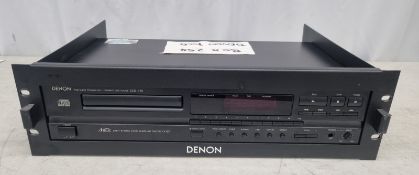 Denon DCD-715 Stereo compact disc player manual - Serial No. 7084521063