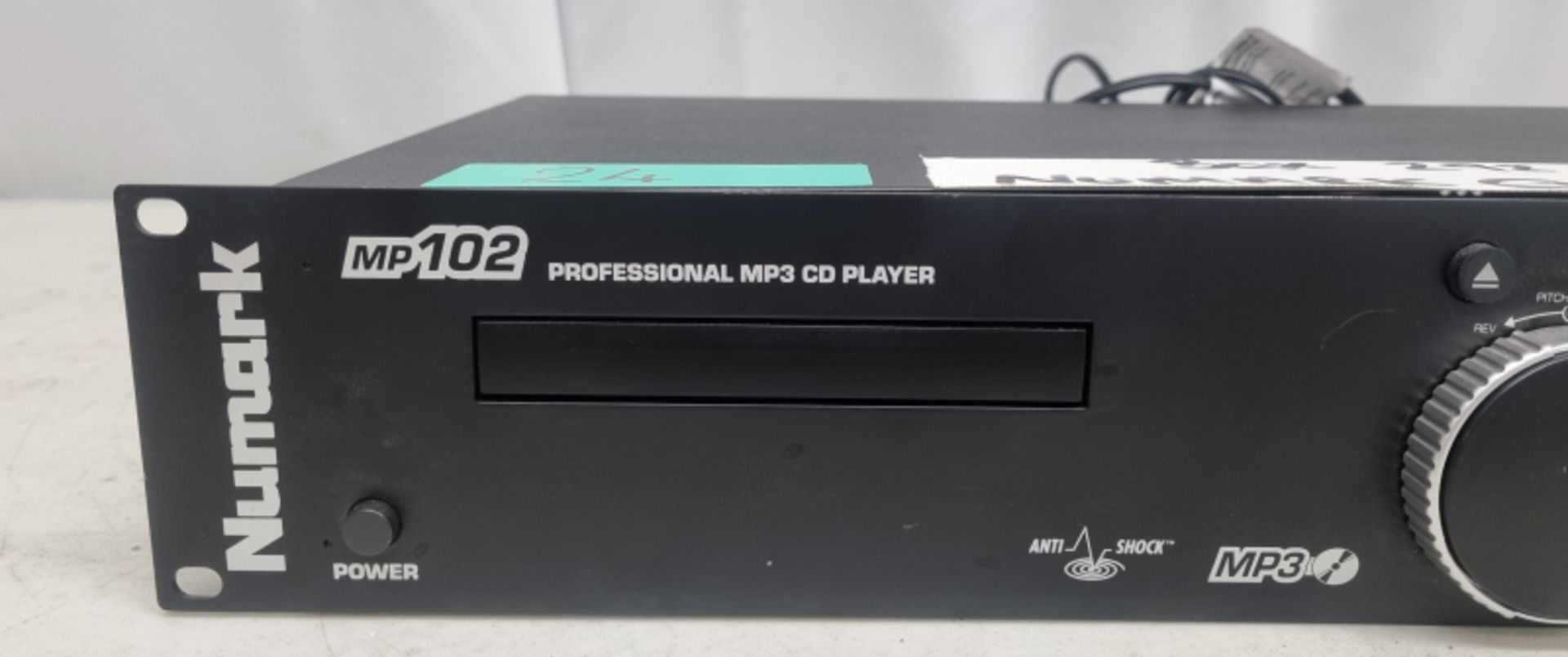 Numark MP102 - Professional MP3/CD Player - Image 3 of 5