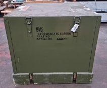 2x Wooden Shipping crates - External Dimensions L125 x 125 x H113cm
