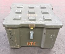 2x Plastic Shipping crates External dimensions L50 x W50 x H34cm