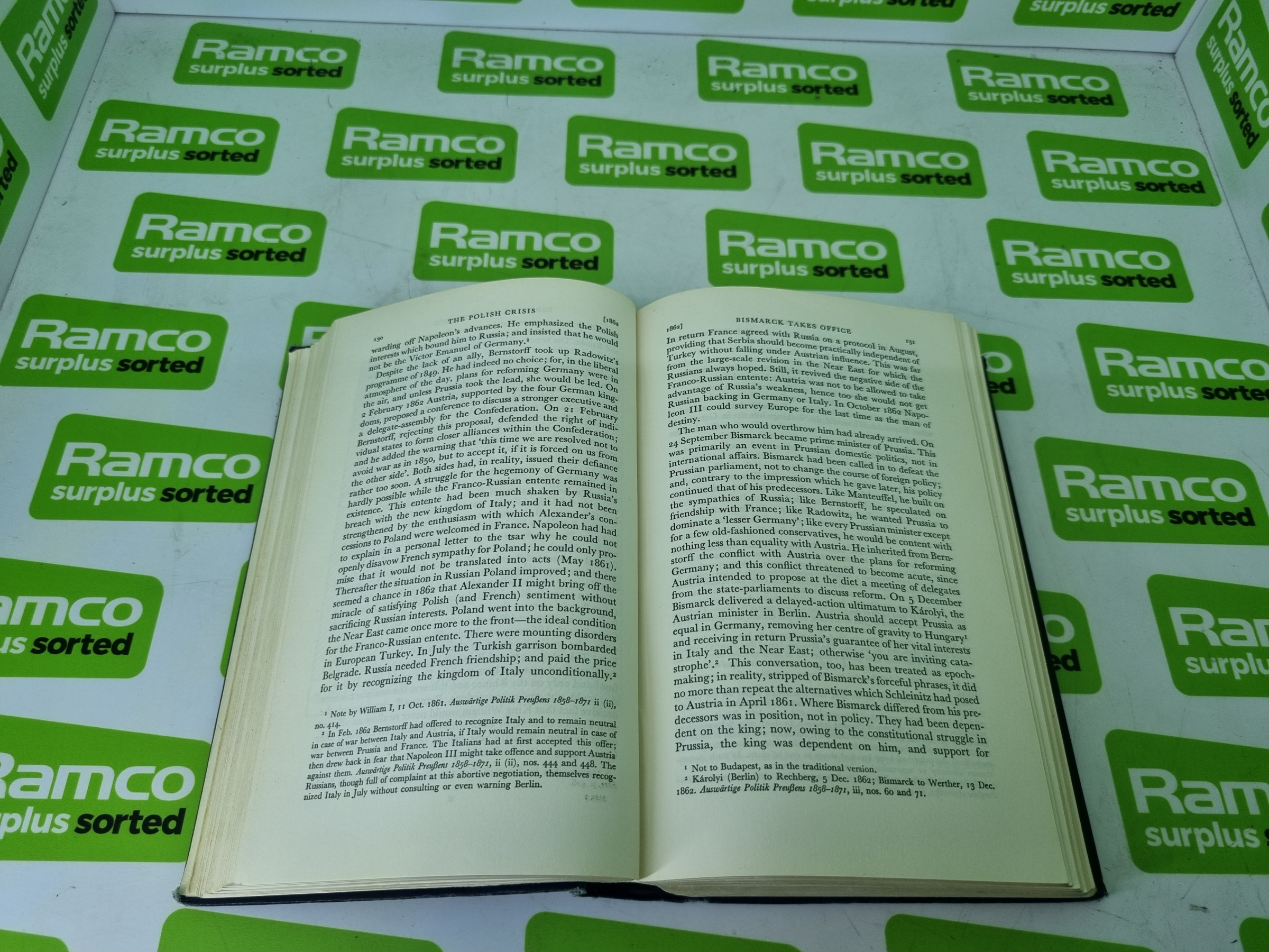 The Struggle for Mastery in Europe 1848-1918 by A J P Taylor - Oxford 1957, Heinemann History Briefi - Image 4 of 11