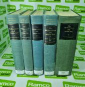 The History of the Second World War The Mediterranean and Middle East Volumes 1-5 by Major-General I