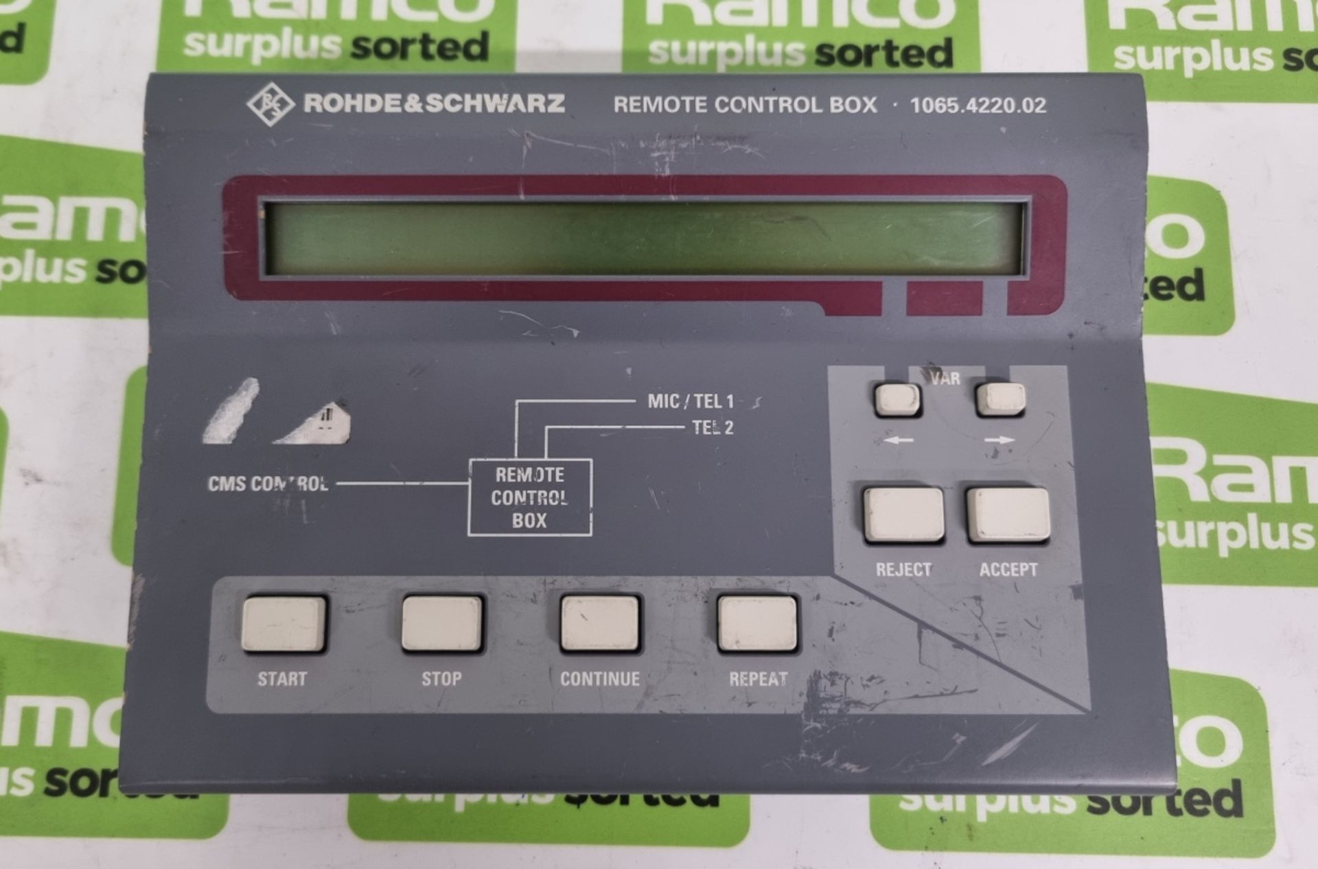 Rohde & Schwarz CMS33 Radiocommunication Service Monitor 0.4 - 1000mhz - 840.0009.34 with carry case - Image 5 of 12