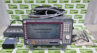 Rohde & Schwarz CMS33 Radiocommunication Service Monitor 0.4 - 1000mhz - 840.0009.34 with carry case