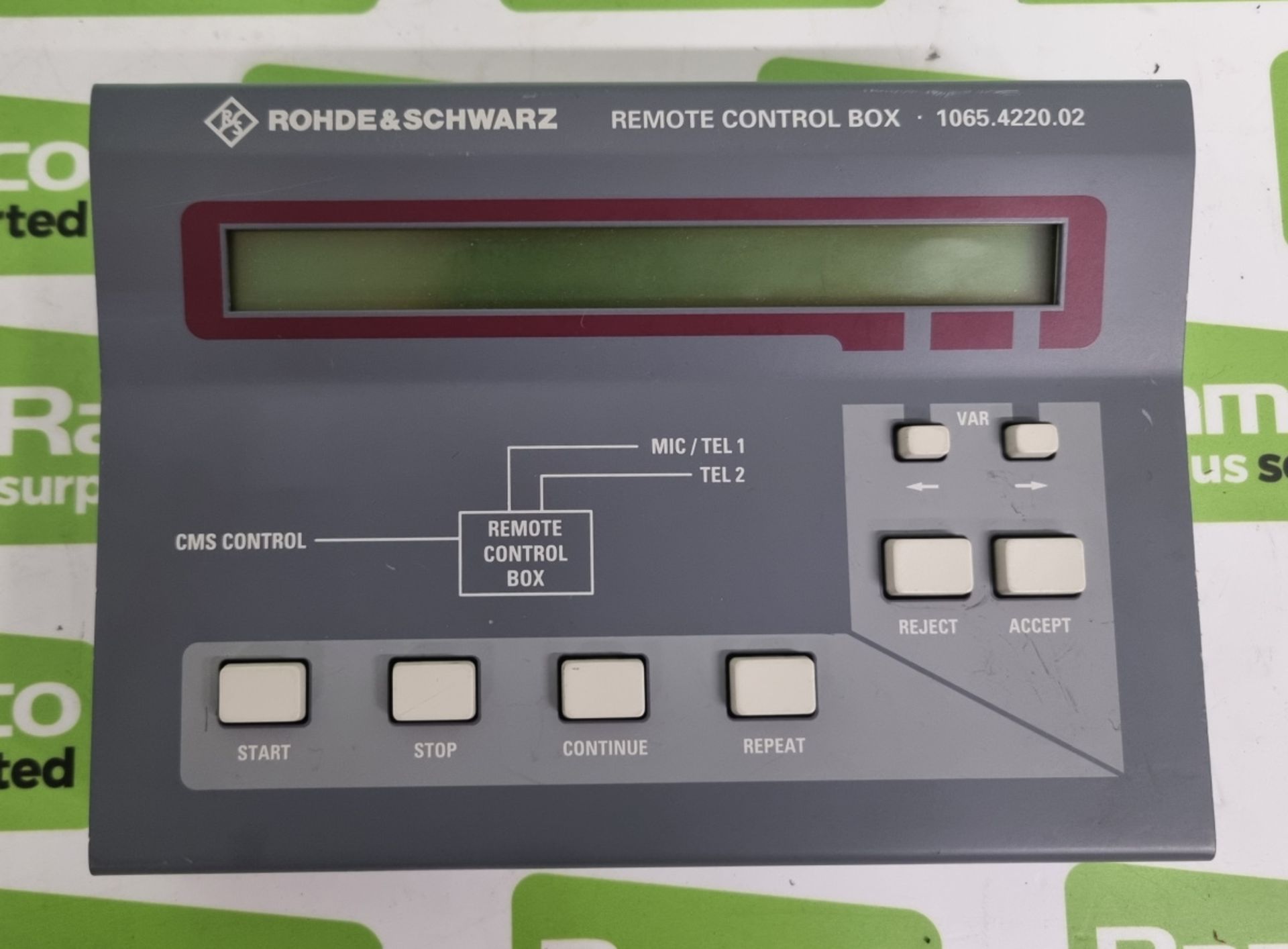 Rohde & Schwarz CMS33 Radiocommunication Service Monitor 0.4 - 1000mhz - 840.0009.34 with carry case - Image 7 of 10