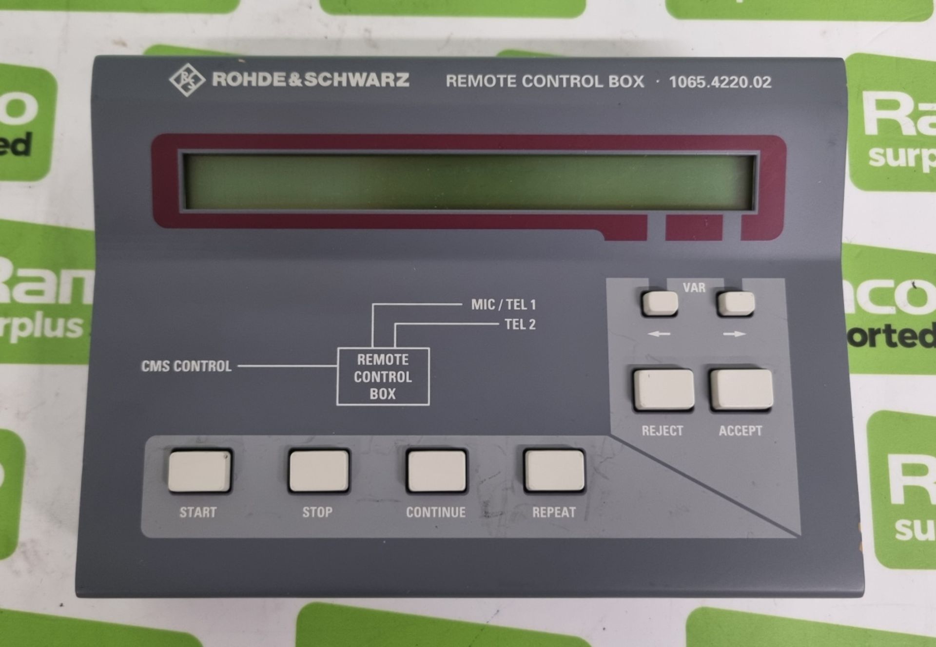 Rohde & Schwarz CMS33 Radiocommunication Service Monitor 0.4 - 1000mhz - 840.0009.34 with carry case - Image 5 of 13