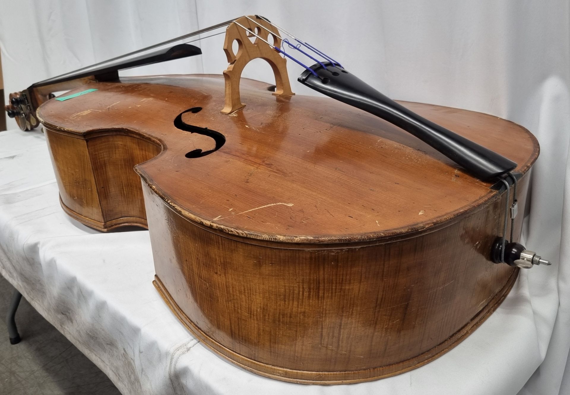 Boosey and Hawkes Excelsior Double Bass - Image 14 of 21