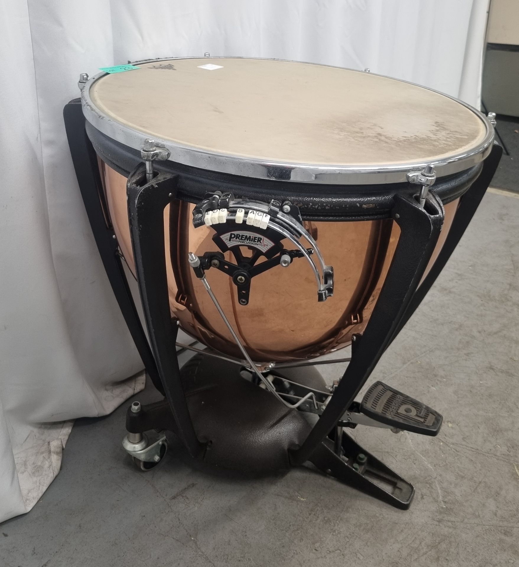 Premier Concert 29" Pedal Polished Copper Timpani - Image 8 of 11