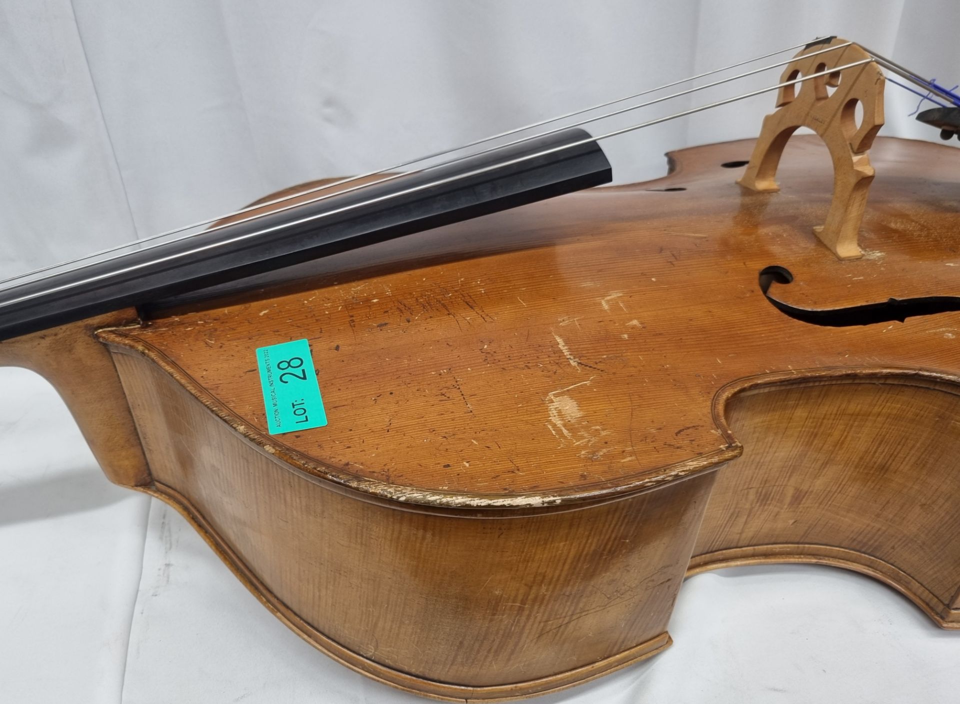 Boosey and Hawkes Excelsior Double Bass - Image 16 of 21