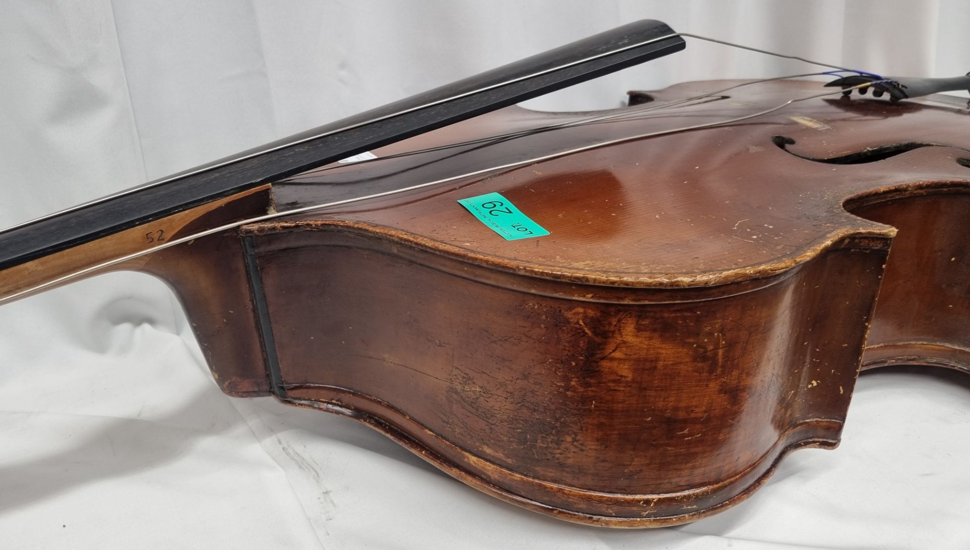 Boosey and Hawkes Excelsior Double Bass - Image 13 of 21