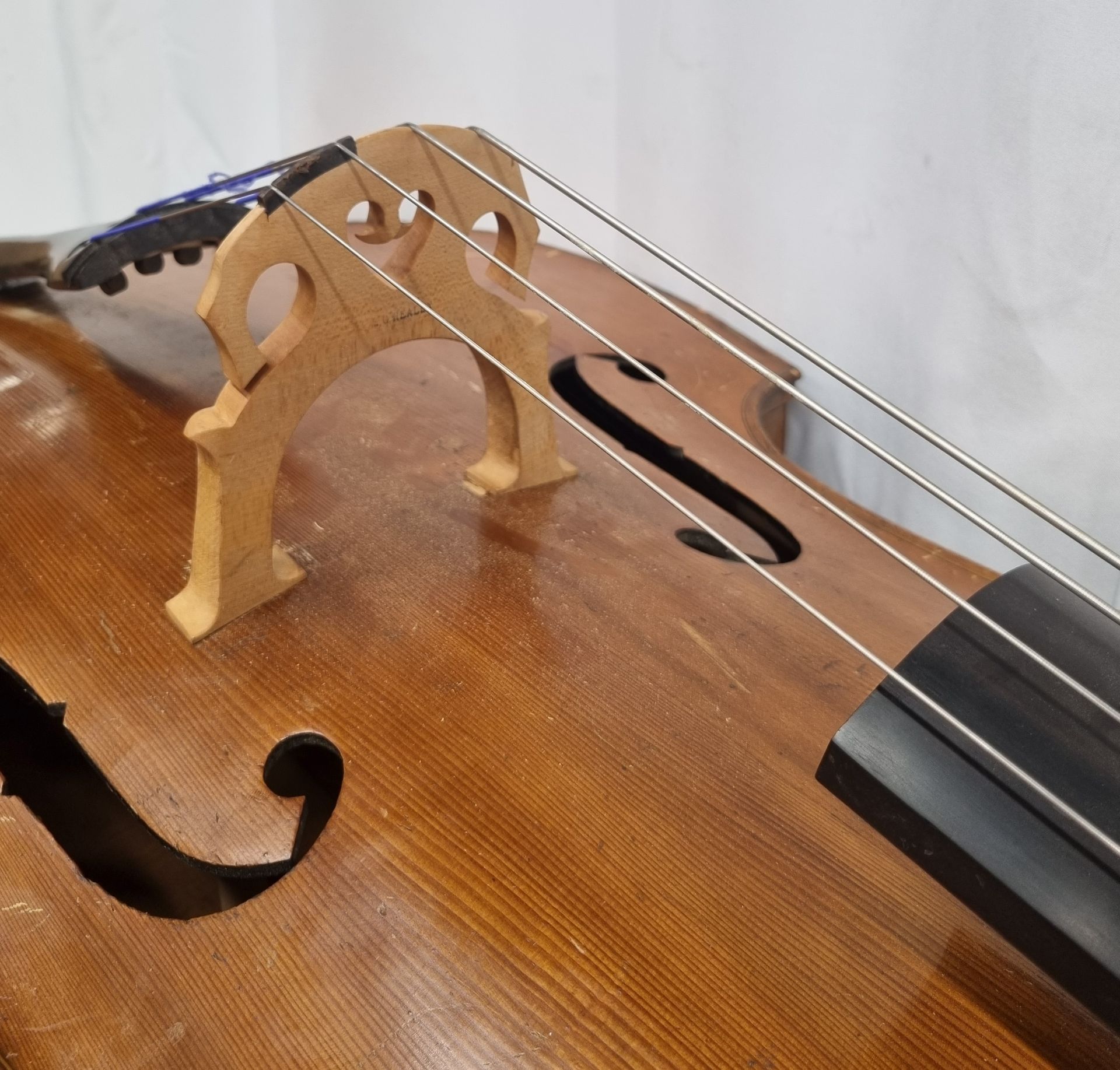 Boosey and Hawkes Excelsior Double Bass - Image 7 of 21