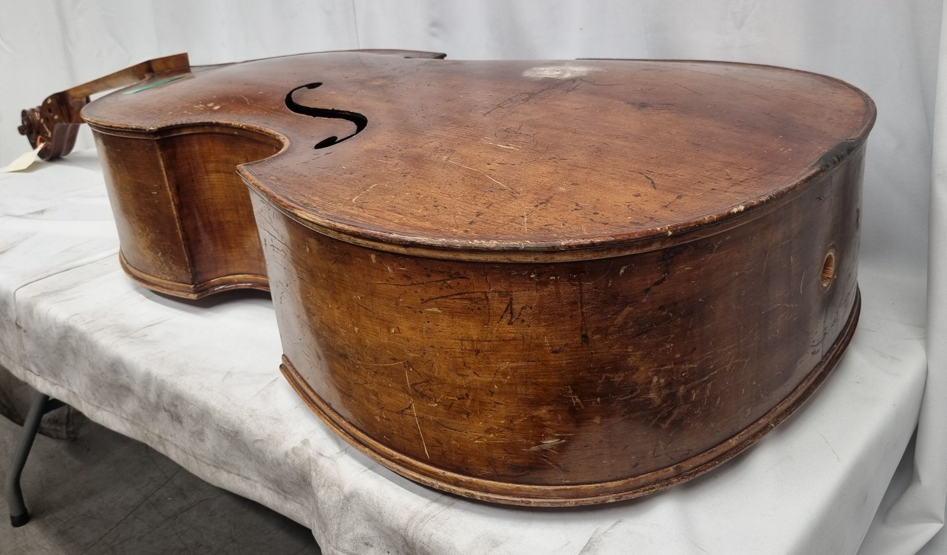 Boosey and Hawkes Excelsior Double Bass - Image 12 of 20