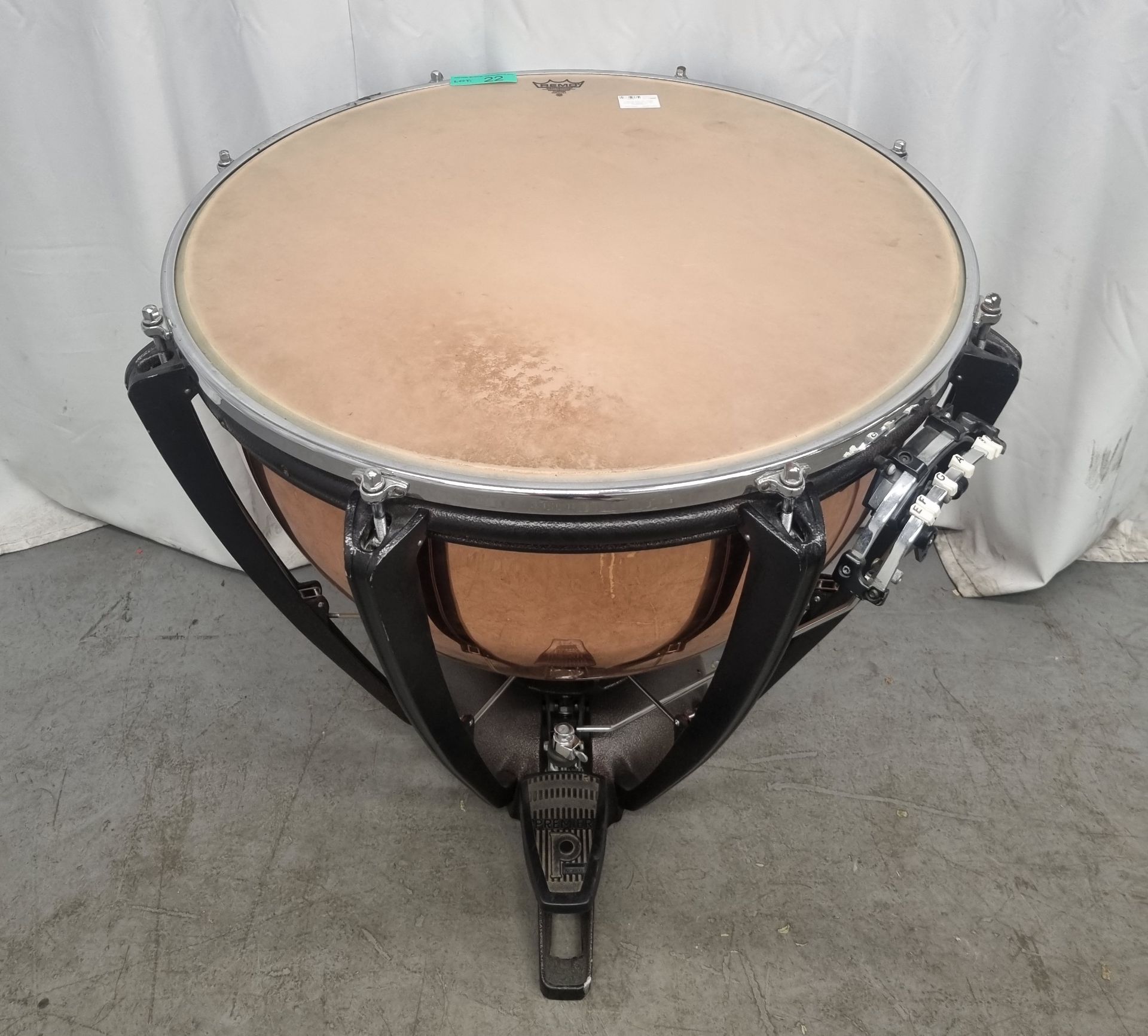 Premier Elite 32" Pedal Polished Copper Timpani