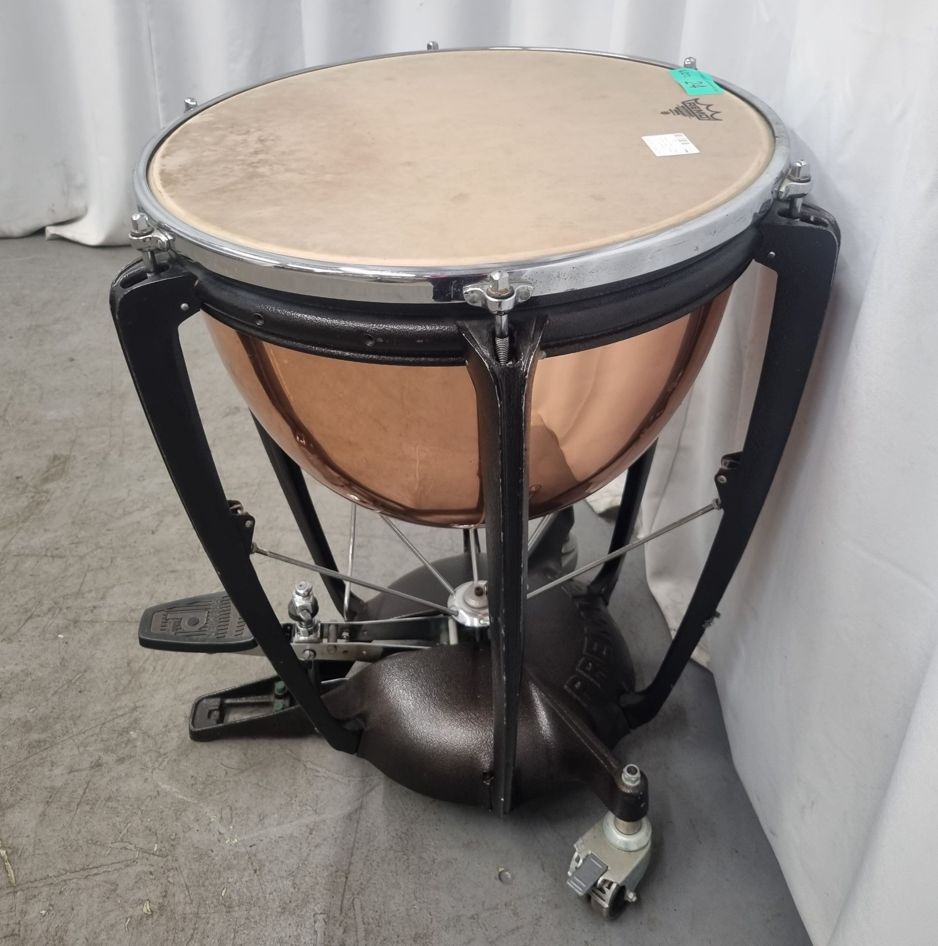 Premier Concert 23" Pedal Polished Copper Timpani - Image 6 of 10