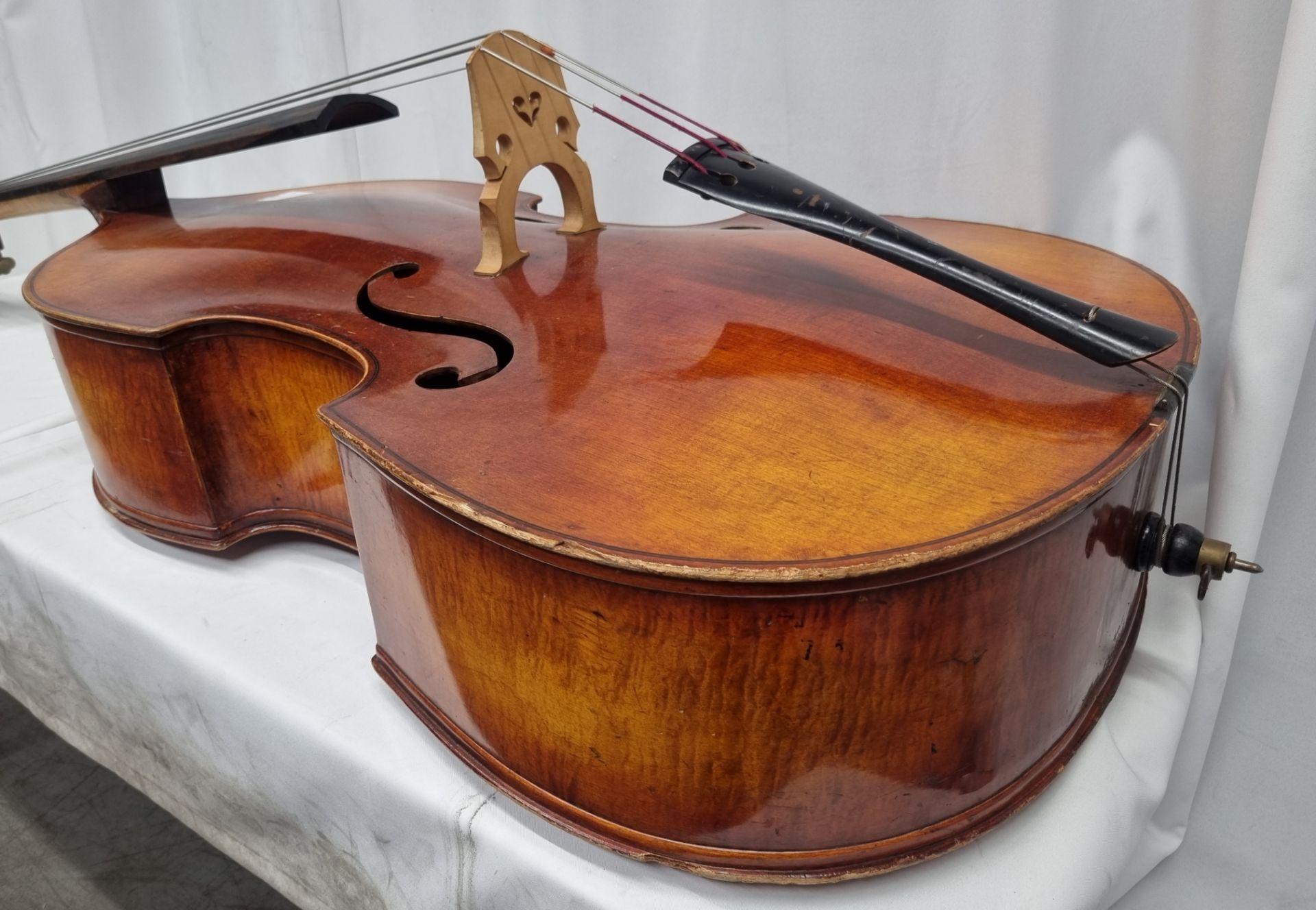 Boosey and Hawkes Excelsior Double Bass - Image 15 of 25